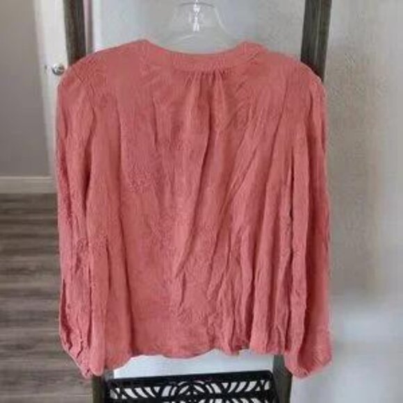 Blue Rain Blouse Womens Bundle Lot Long Sleeve Lightweight Flowy Top S/M - Picture 12 of 17